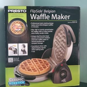 FlipSide Belgian Waffle Maker